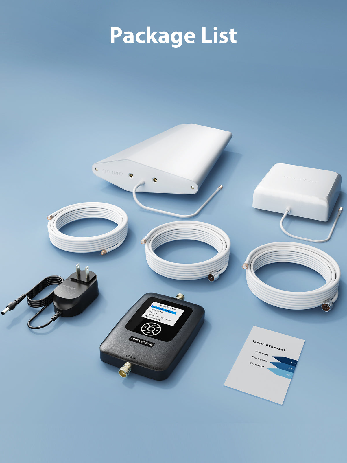 Amplificatore Segnale Cellulare ANNTLENT N50 - Ripetitore 4G/3G Per Casa E Ufficio, Compatibile Con Vodafone, TIM, Wind Tre - Foto 11