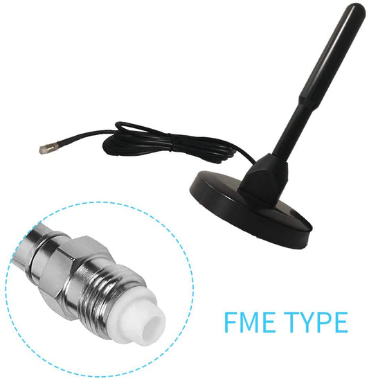 Car Mounted Antenna 698-2700MHz 3dBi 3G 4G LTE Cellular Signal Antenna Vehicle Mounted Magnetic Suction Cup Antenna