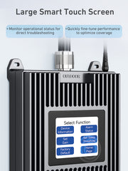 Cell Phone Signal Booster for Large Areas on Band 2/4/5/7/12/17/25/66, Cell Phone Booster with 2 Boosters & 2 Indoor Antennas for Weak Signal, Boost 5G 4G LTE 3G GSM for All Canadian Carriers
