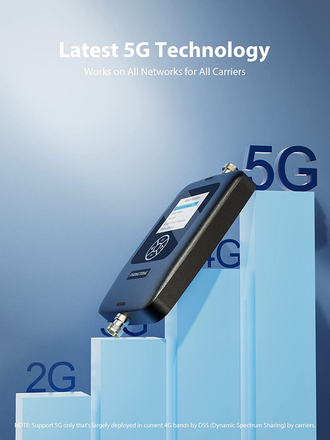 Cell Phone Enhancer N50 Series | Cell Phone Signal Booster for All U.S. Carriers | Large T ...