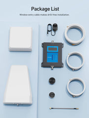 N70 Cell Phone Signal Booster with Smart Screen Control | Up to 5,000 sq ft Coverage | Boosts 5G & LTE Signal on Band 2, 4, 5, 12, 13,17 and 25